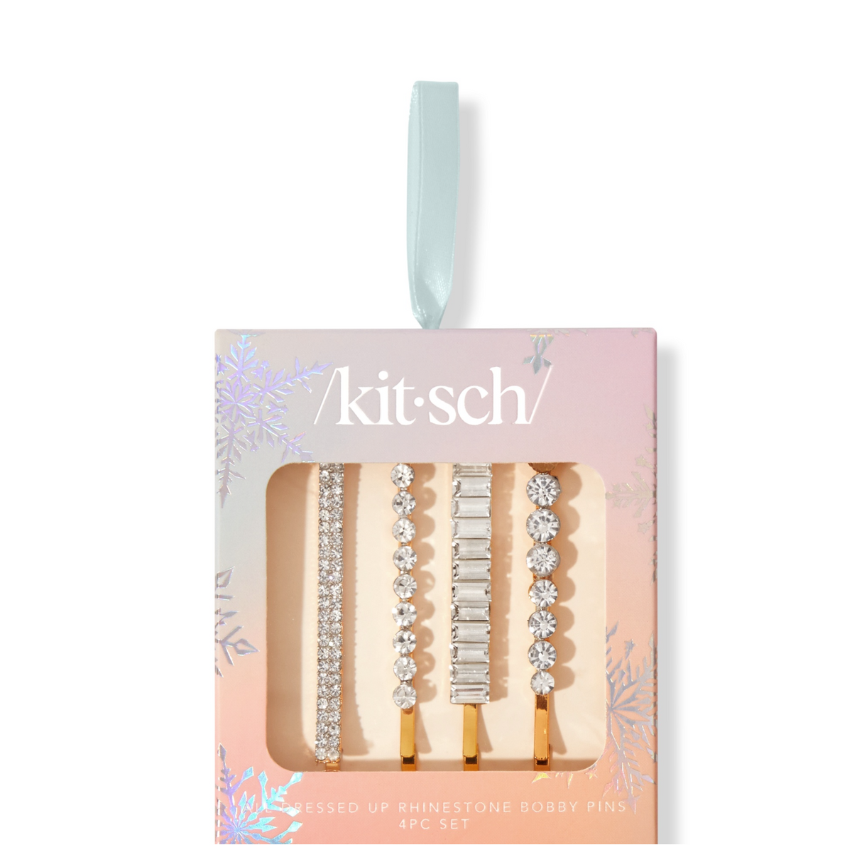 Kitsch All Dressed Up Rhinestone Bobby Pins