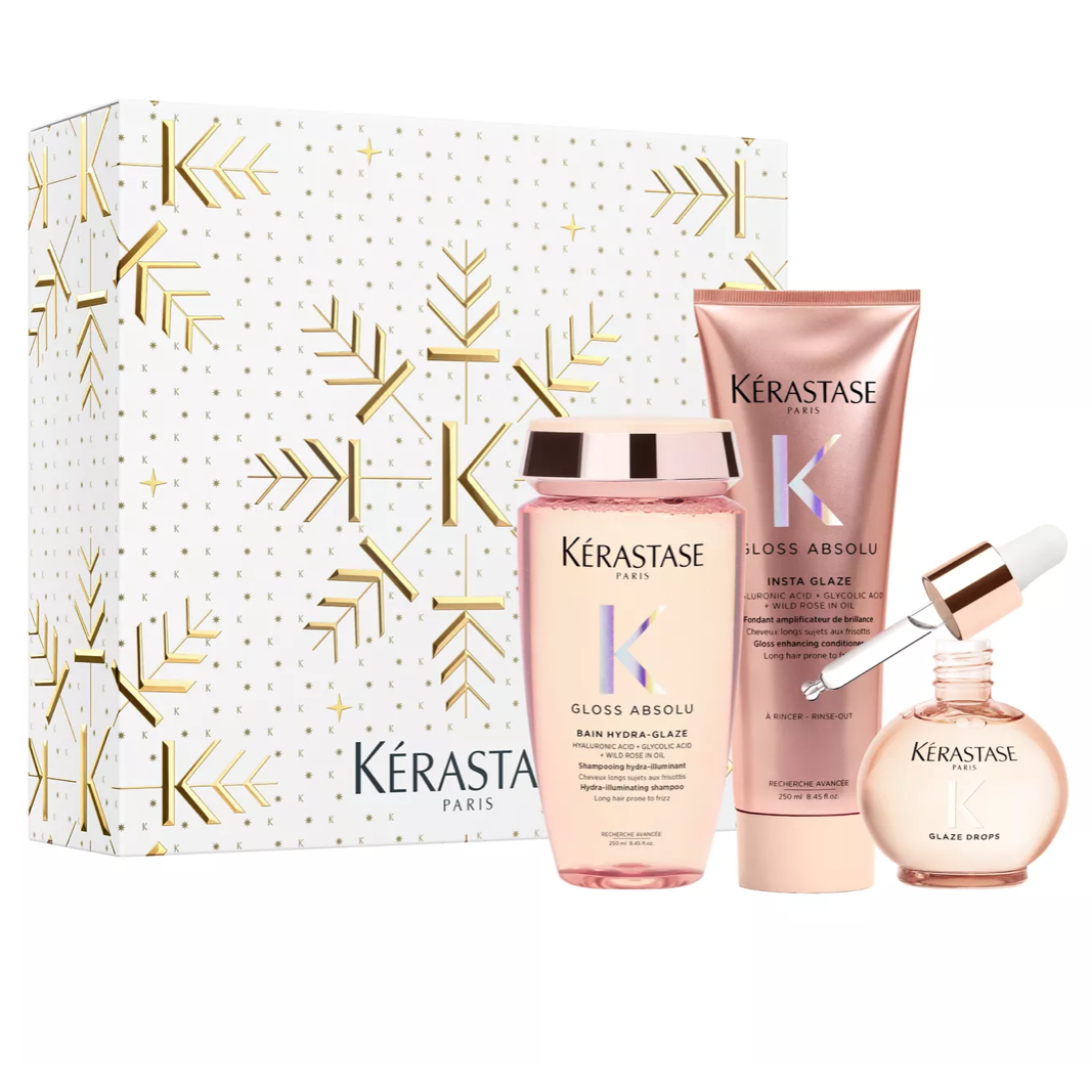 Kérastase Gloss Absolu Glaze Drops Trio Holiday Gift Set