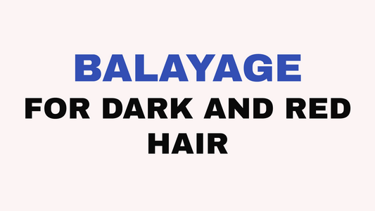 Balayage for dark and red hair, from Hyde Salon in Chapin and Columbia SC