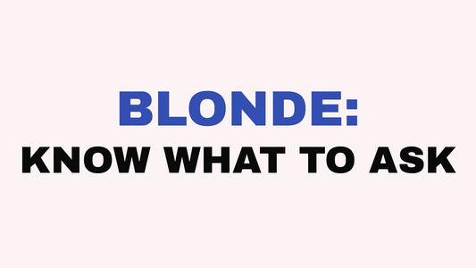 Blonde: know what to ask, from Hyde Salon in Chapin and Columbia SC