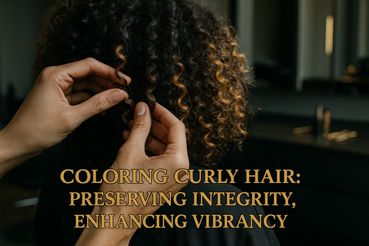 healthy hair color options for curly hair