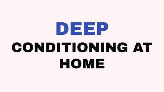Deep conditioning at home, from Hyde Salon in Chapin and Columbia SC