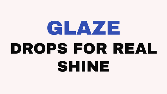 Glaze drops for real shine, from Hyde Salon in Chapin and Columbia SC