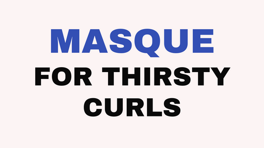 Masque for thirsty curls, from Hyde Salon in Chapin and Columbia SC