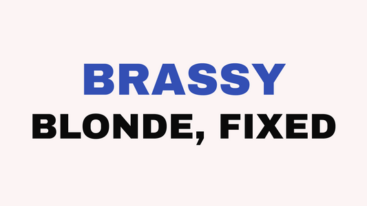 Brassy blonde, fixed, from Hyde Salon in Chapin and Columbia SC